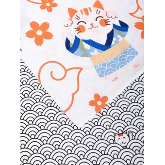 Комплект постельного белья        1,5 спальный из поплина        с наволочками 50х70 2 шт Принт Uniqcute  