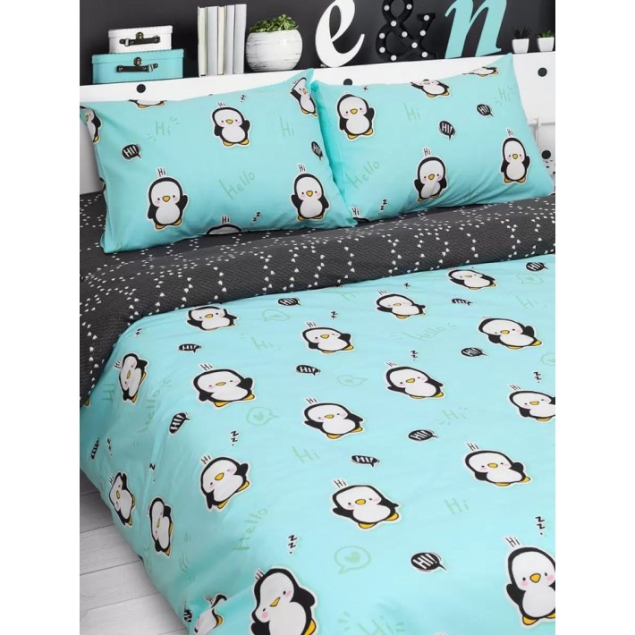 806/1 КПБ Uniqcute 1,5сп поплин 50*70