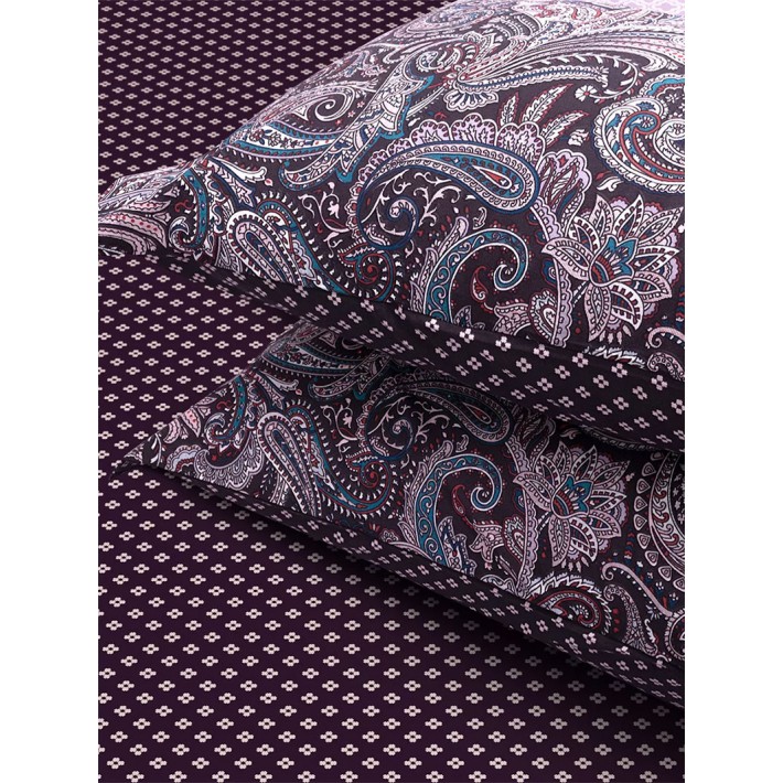 Комплект постельного белья 1,5 спальный из перкаля с наволочками 70х70 2 шт Василиса