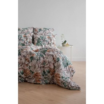 Комплект постельного белья        двуспальный из перкаля        с наволочками 70х70 2 шт Цветы Double Dreams