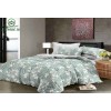 Комплект постельного белья двуспальный из сатина с наволочками 70х70 2 шт Цветы Luxor