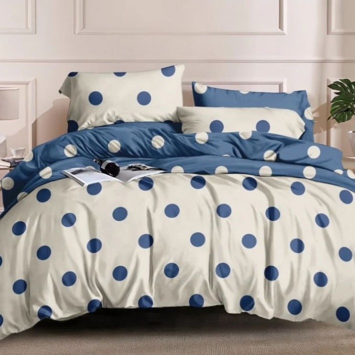 Комплект постельного белья двуспальный из сатина с наволочками 70х70 2 шт Рисунок Luxor