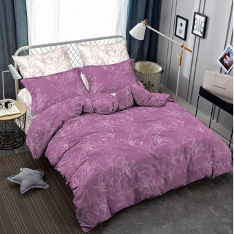 Комплект постельного белья        двуспальный из сатина        с наволочками 70х70 2 шт Рисунок Amore Mio  