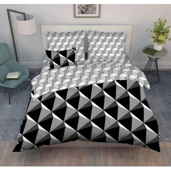 Комплект постельного белья     2 спальный  из бязи, геометрия Василиса  