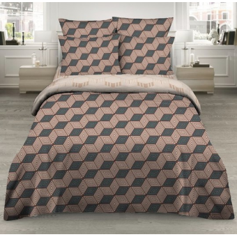 Комплект постельного белья     2 спальный  из бязи, геометрия Василиса  