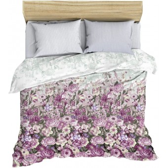 Комплект постельного белья        двуспальный из бязи        с наволочками 70х70 2 шт Цветы Василиса  