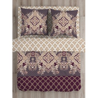 Комплект постельного белья        двуспальный из бязи        с наволочками 70х70 2 шт Город The Дом