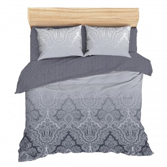 Комплект постельного белья        евро из сатина        с наволочками 50х70 2 шт Узор