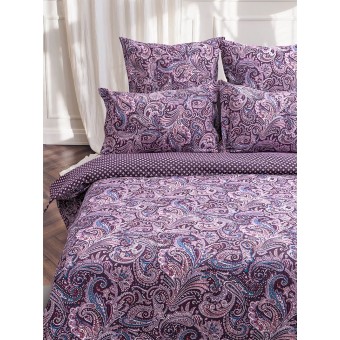 Комплект постельного белья         из перкаля        с наволочками 70х70 2 шт Узор Василиса  