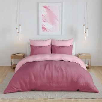 Комплект постельного белья        евро из поплина        с наволочками 70х70 2 шт Однотонное Василиса