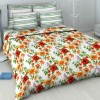 Комплект постельного белья евро из бязи с наволочками 70х70 2 шт Цветы Василиса