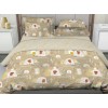 Комплект постельного белья евро из поплина с наволочками 50х70 2 шт Животные Uniqcute