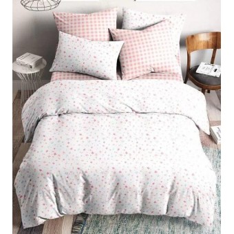 Комплект постельного белья         евро из бязи        с наволочками 50х70 2 шт Прованс Ночь Нежна