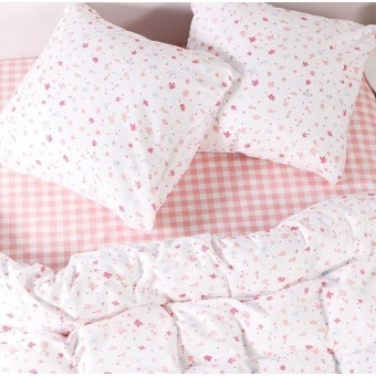 Комплект постельного белья         евро из бязи        с наволочками 50х70 2 шт Прованс Ночь Нежна