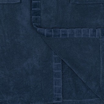 Халат  мужской       махровый       синий