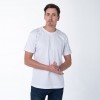 Футболка мужская из кулирки с коротким рукавом однотонная COTTON ROAD