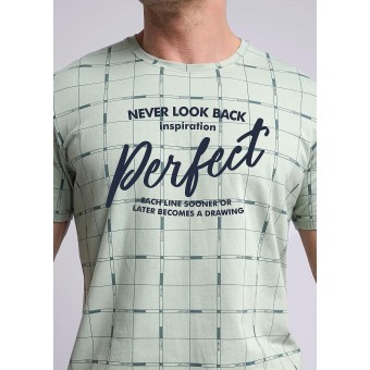 Футболка  мужская       трикотажная       зеленая