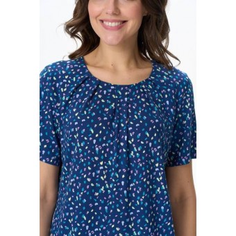 Джемпер  женский       из вискозы       синий