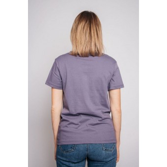 Футболка  женская       из кулирки       серая