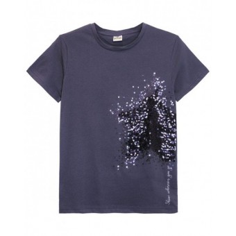 Футболка  женская       из кулирки       серая