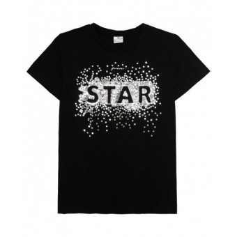 Футболка  женская              черная