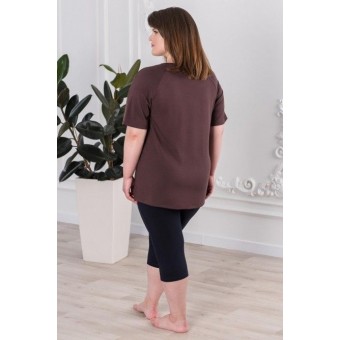 Футболка  женская       из вискозы       бордовая