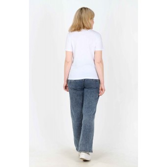 Футболка  женская       из кулирки       белая