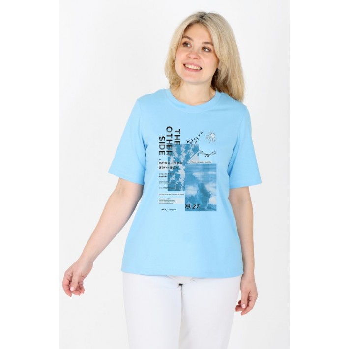 Футболка женская из кулирки в ассортименте