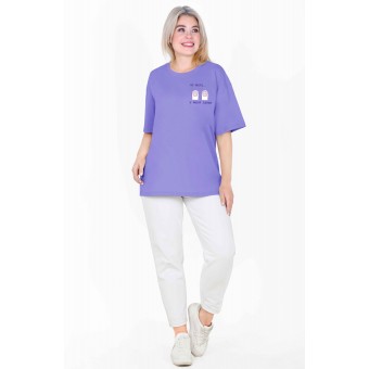 Футболка  женская       из кулирки       в ассортименте