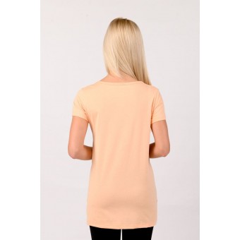 Футболка  женская       трикотажная       желтая