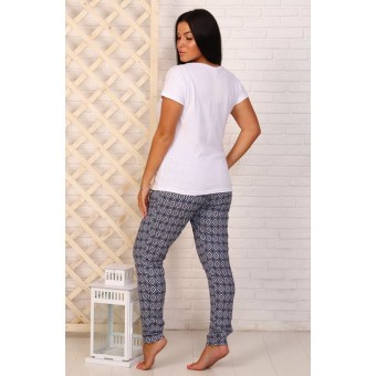 Футболка  женская       из кулирки       белая