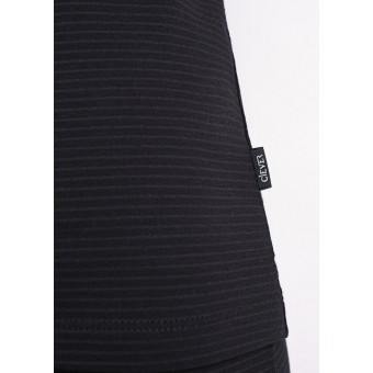 Майка  женская       трикотаж       черная  однотонная