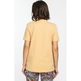 Футболка  женская       трикотажная       желтая