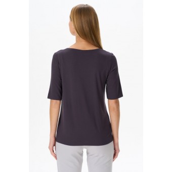 Футболка  женская       трикотажная       черная  Принт