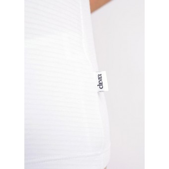 Майка  женская       трикотажная       белая  однотонная