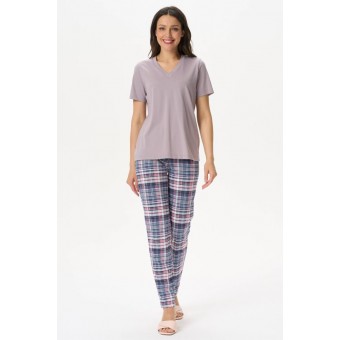 Футболка  женская       трикотажная       серая  однотонная