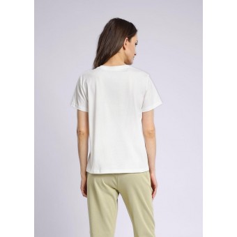 Футболка  женская       трикотажная       белая