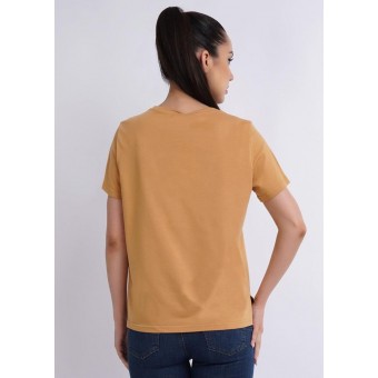 Футболка  женская       из кулирки       коричневая