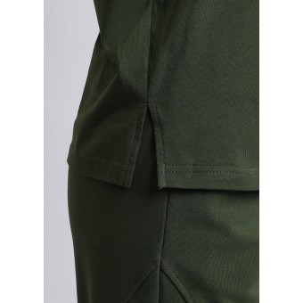 Футболка  женская       трикотажная       зеленая