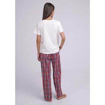 Футболка  женская       трикотажная       белая  Новый год   