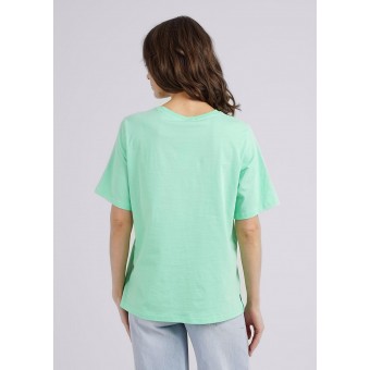 Футболка  женская       трикотажная       Светло-зеленый  Принт