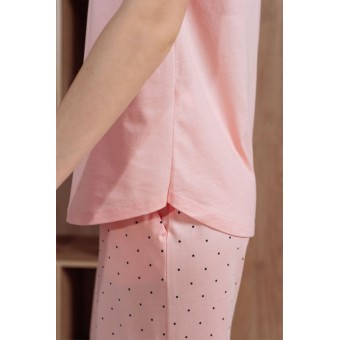 Футболка  женская       модал       Персиковый