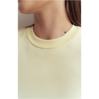 Футболка  женская       Интерлок       желтая  однотонная Melado
