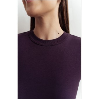 Футболка  женская       Интерлок       фиолетовая  однотонная Melado