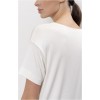 Футболка женская Бамбук Молочный однотонная Melado