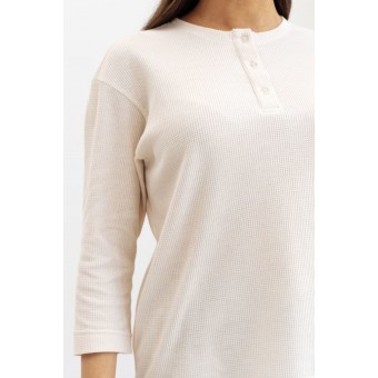 Джемпер  женский       трикотажный       Молочный  однотонный