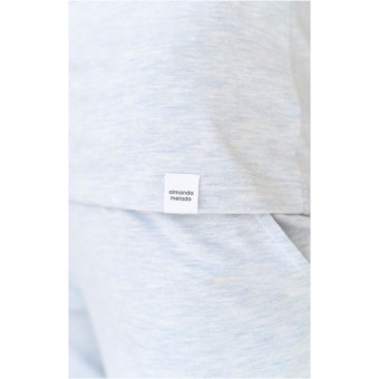 Футболка  женская       трикотажная       Светло-голубой  однотонная Melado  