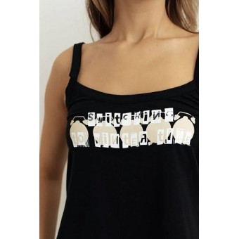 Топ  женский       трикотажный       черный