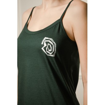 Топ  женский       модал       зеленый