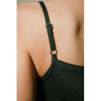 Топ  женский       модал       зеленый